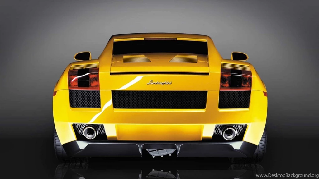 Lamborghini Gallardo Rear Yellow Normal Hd Wallpapers (