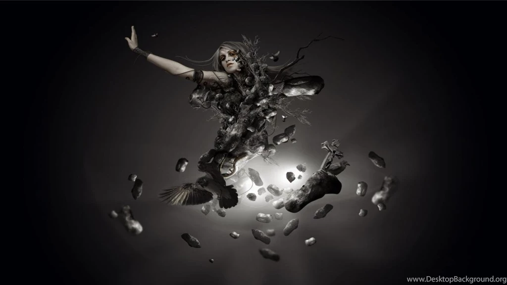 Wallpapers Fantasy Girl Magic Free Widescreen Hd Abstract Design ...
