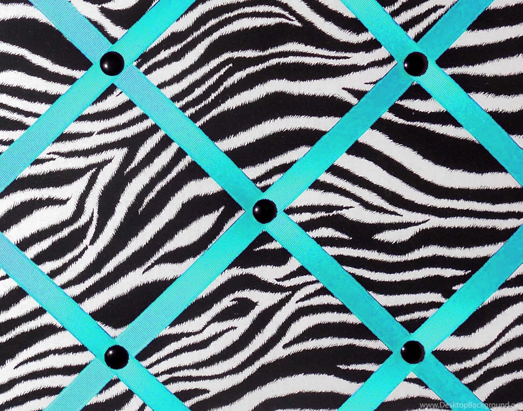 Blue Zebra Print Wallpaper, Size: 1400x1100