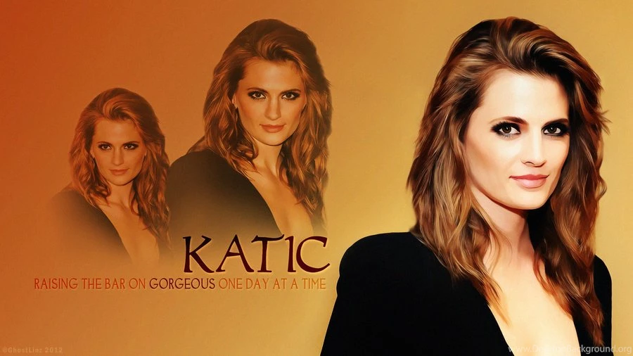 Wallpaper: Stana Katic By GhostLinz On DeviantArt