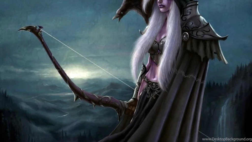 SYLVANAS WHISPER FROM THE PAST WALLPAPER (