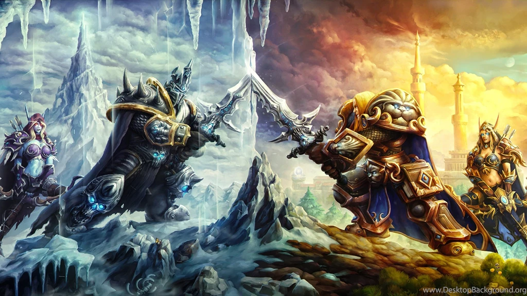 Heroes Of The Storm Battle Of Arthas And Sylvanas Wallpapers ...
