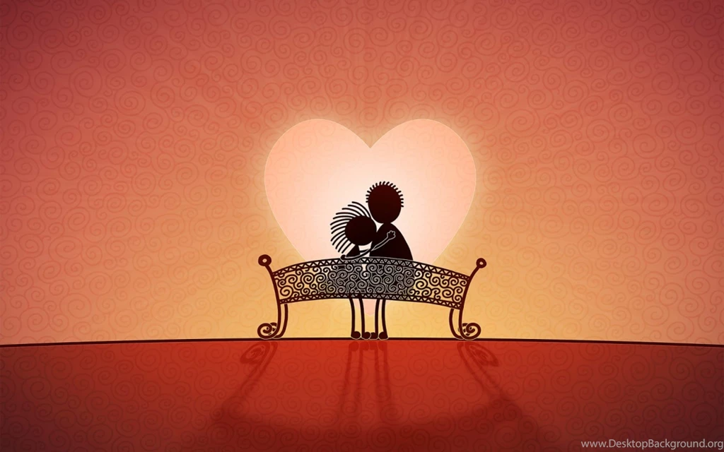 Couple In Love Art Wallpapers For Desktop, Laptop & Mobile