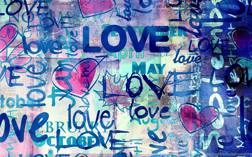 Graffiti Love Art Picture Quotes Wallpapers HD For Desktop