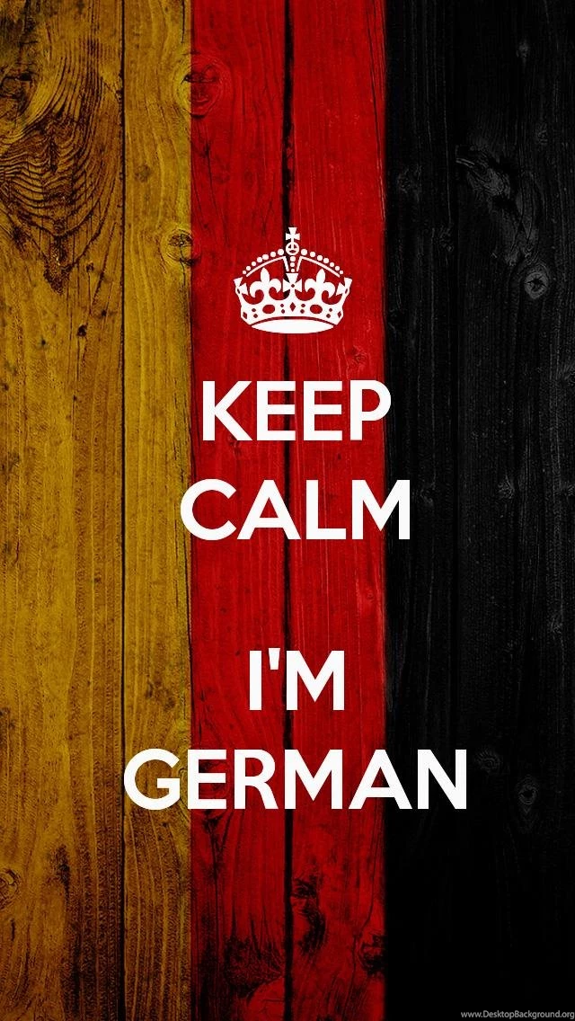 Keep Calm I'm German iPhone 5 Wallpapers (640x1136)