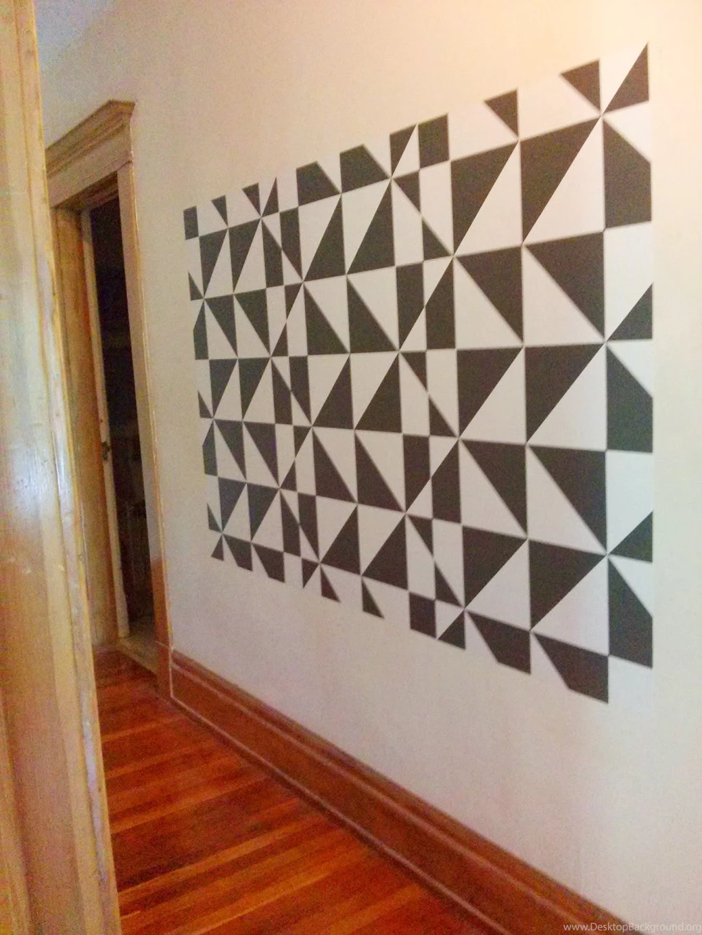 The Lovely Side: My Hallway Before & After