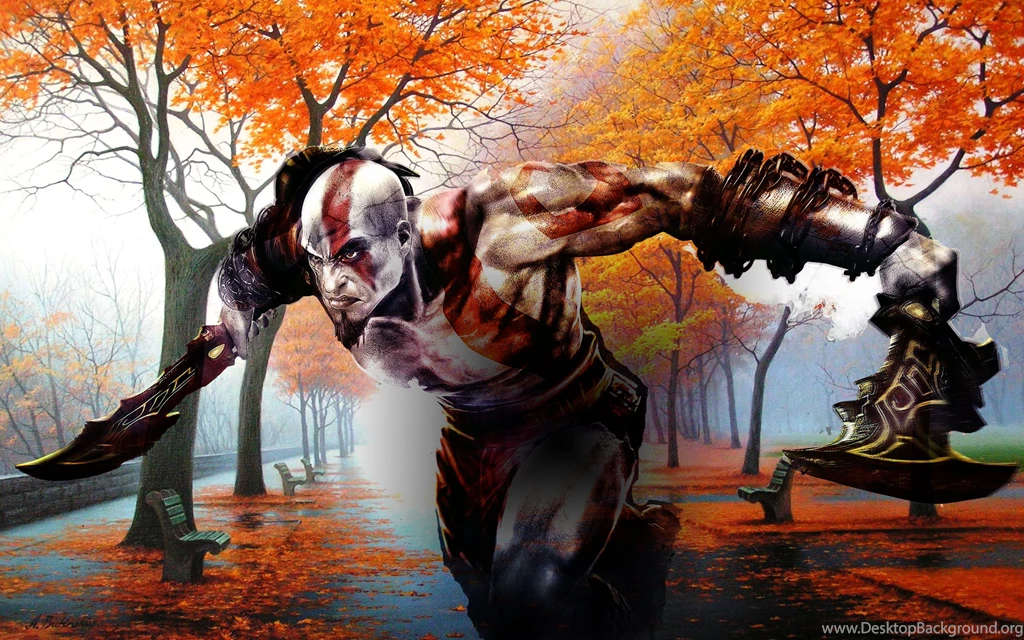 God Of War Forest Run Computer Wallpapers, Desktop Backgrounds ...