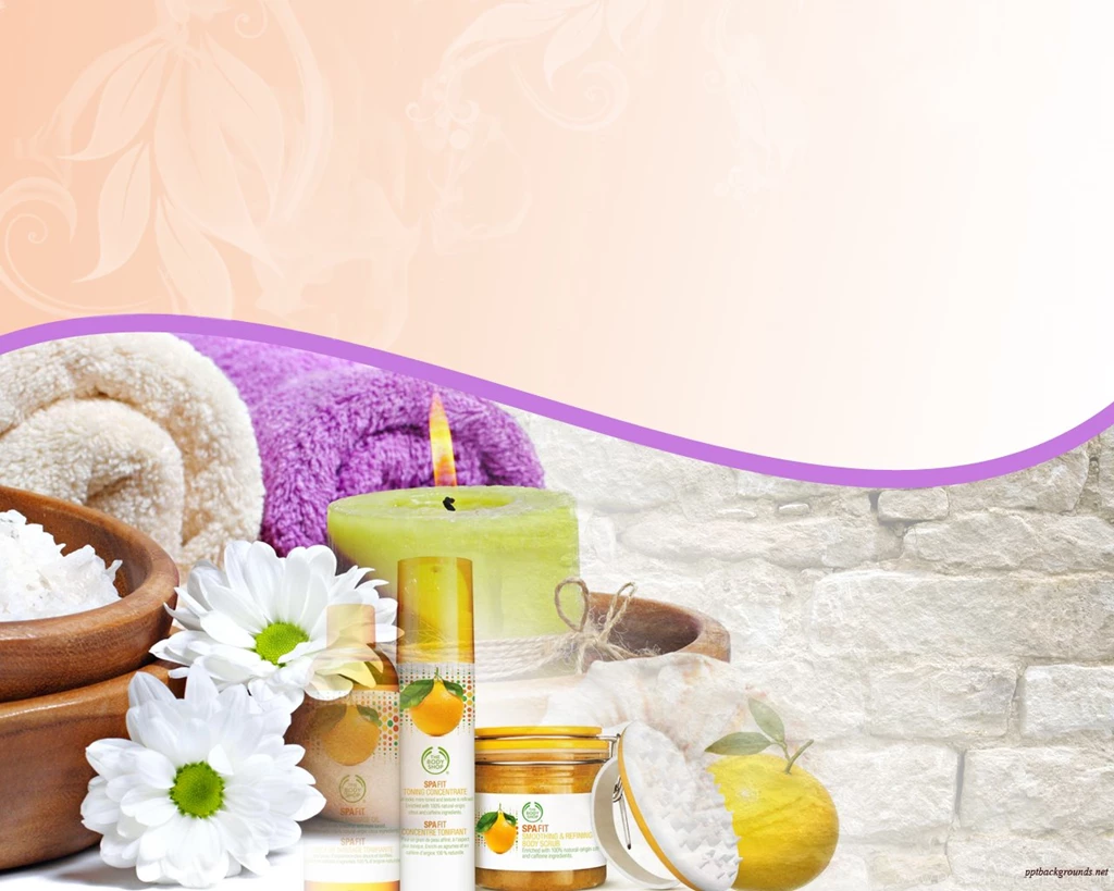 Spa Products With Flowers Download PowerPoint Backgrounds PPT ...