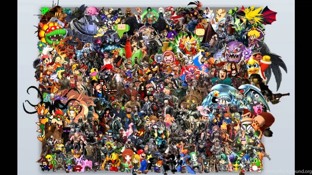 Amazing Video Game Character Collage YouTube