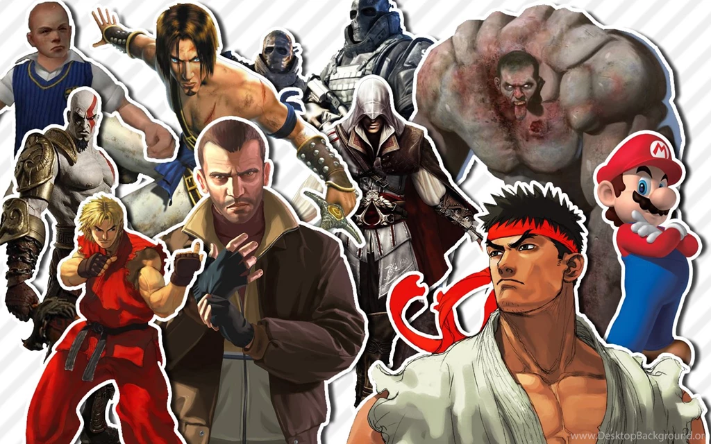 Video Game Characters By Caio1 On DeviantArt