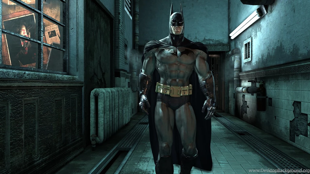 Download 1600x900 Batman As A Videogame Character Wallpapers