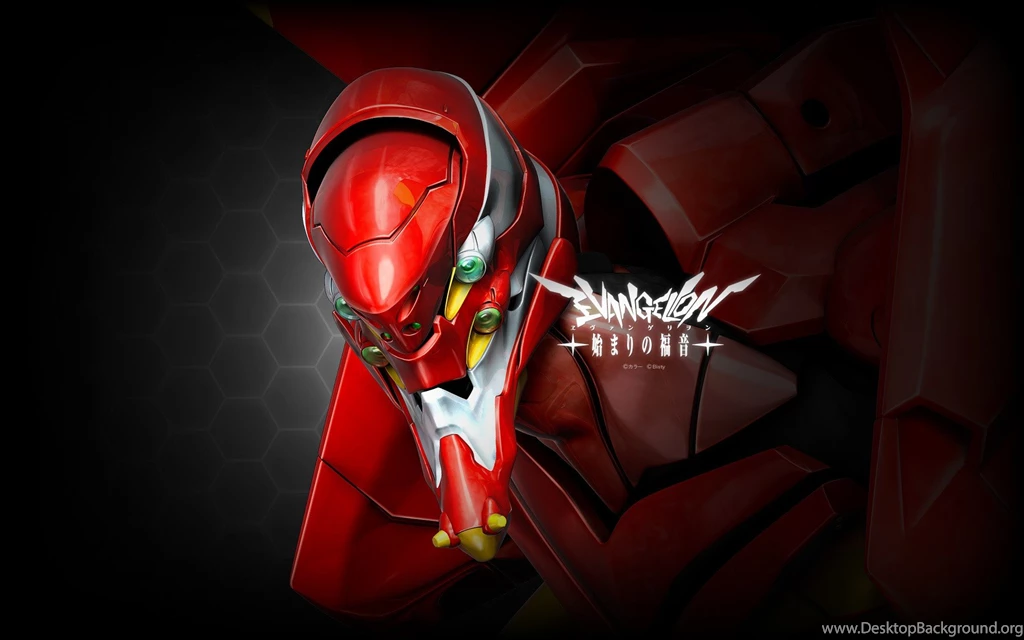 Download The Red Evangelion Mech Wallpaper, Red Evangelion Mech ...