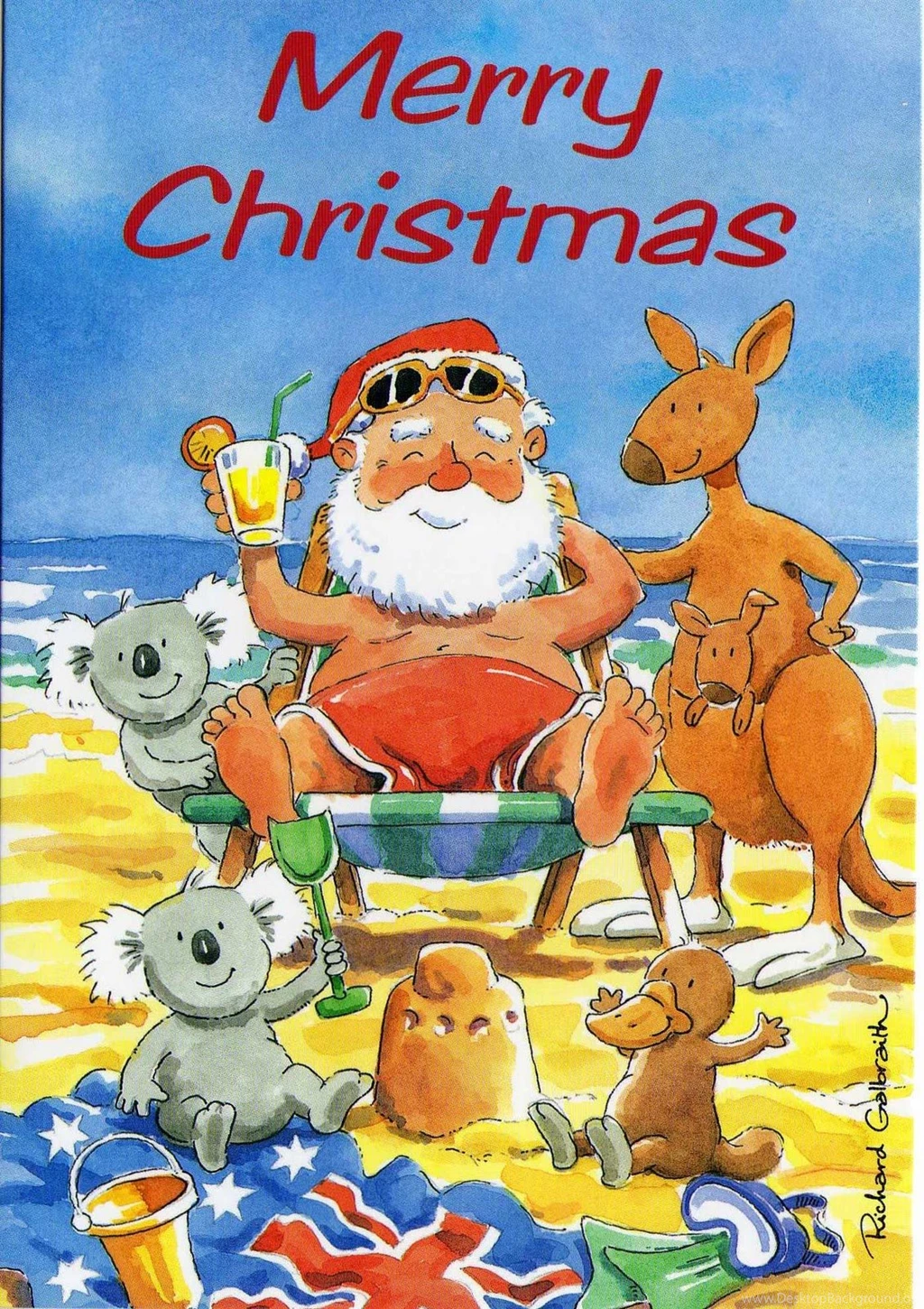 Australian Christmas Pictures Desktop Backgrounds
