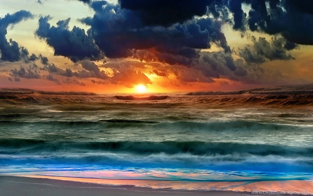 Ocean Sunset 1235705