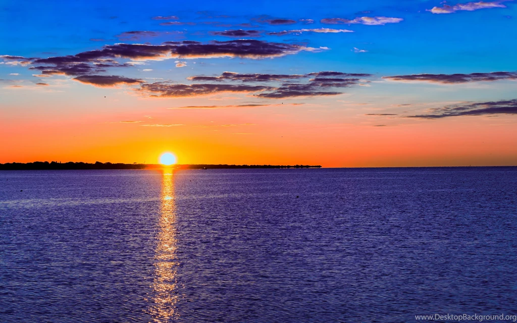 Sea AeYaeY Sunset Landscape Sky Clouds Ocean Wallpapers