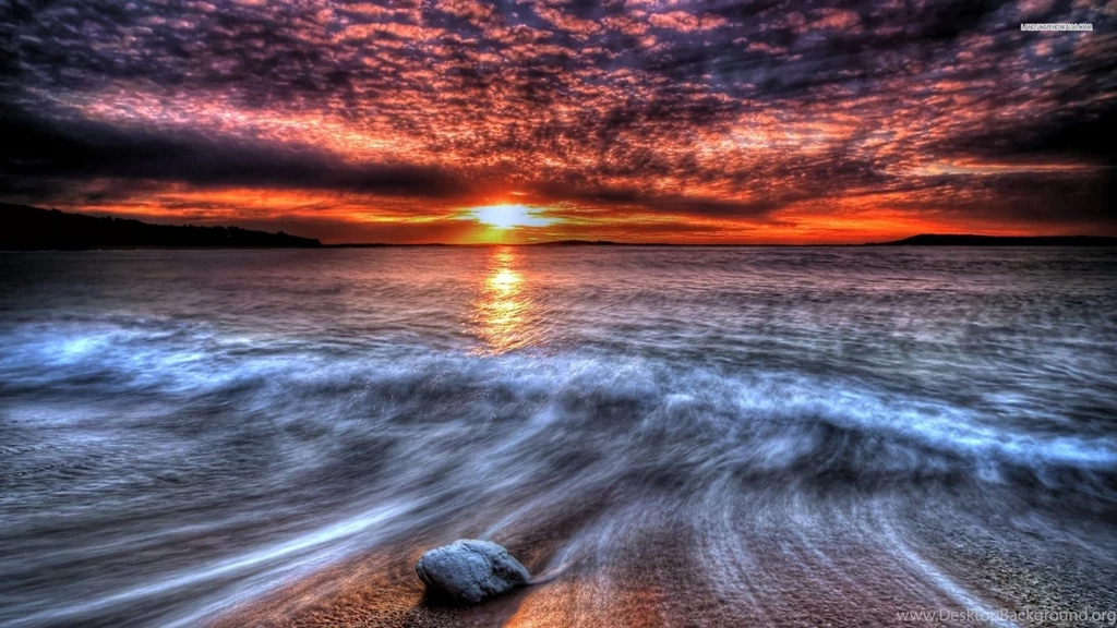 Spectacular Ocean Sunset Wallpapers