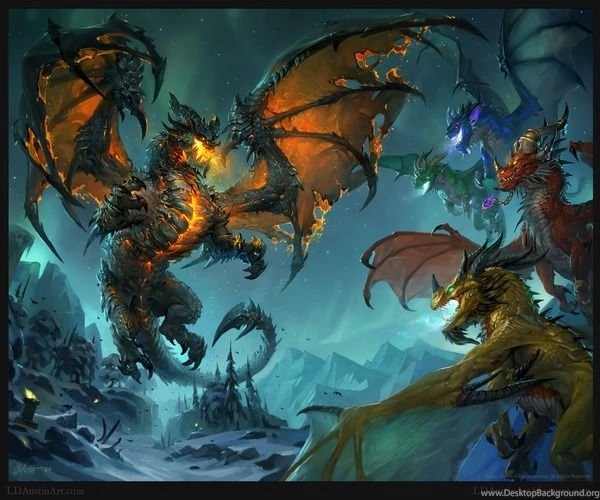 My Latest Offering Deathwing! Alexstraza! Nozdormu! Ysera ...