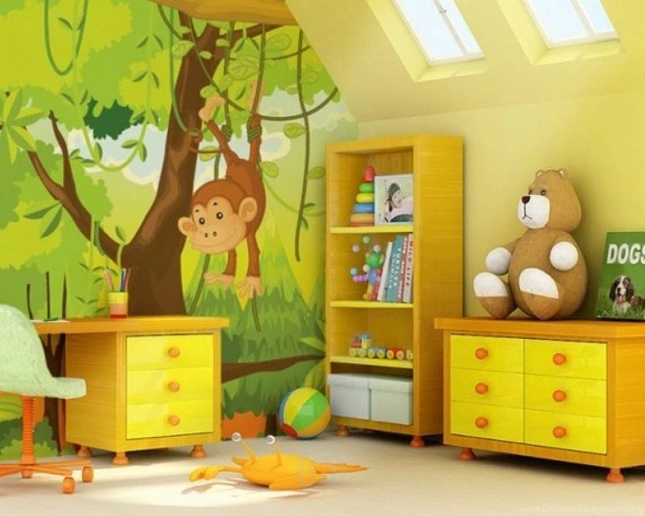 Cool wallpapers childrens room wallpaper funny picture living room ...