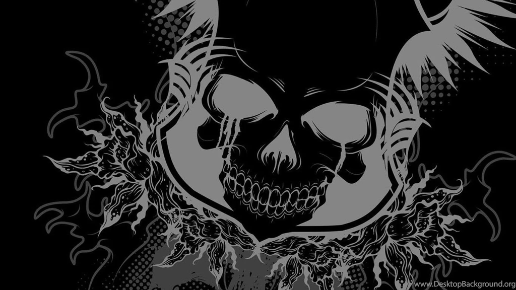 Black Skull Wallpapers   Wallpapers Cave