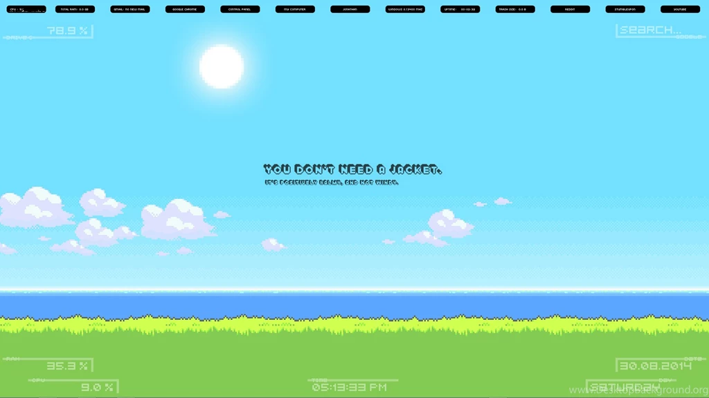 Decided To Make A 16 bit Styled Theme Dedicated To A Post On R ...