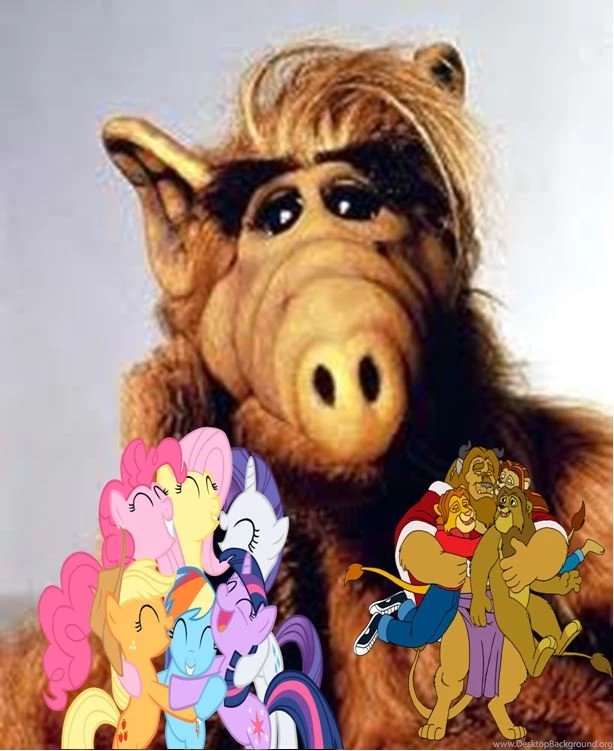 ALF Is Happy Seeing His Friends Giving Hugs By ShaneALF1995 On ...