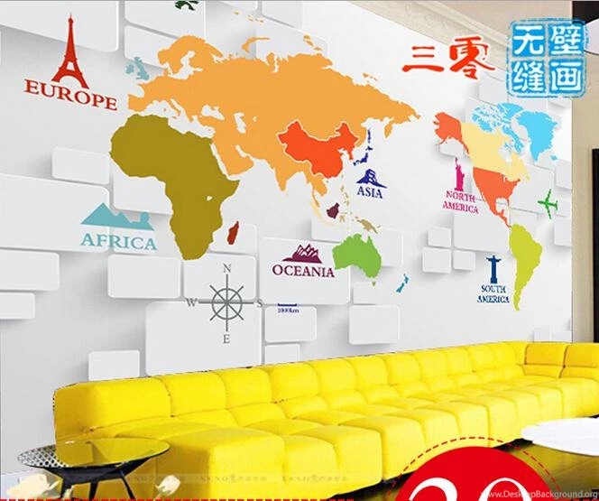 Aliexpress.com : Buy 2015 1 Sq.m. 3D Nonwoven Custom Large Mural ...