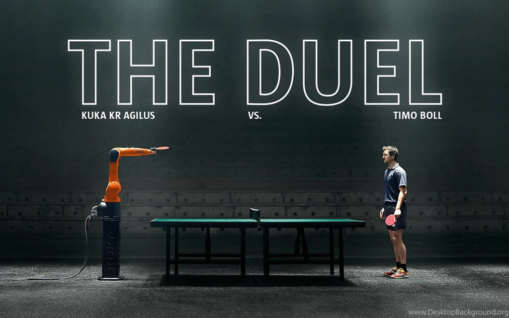 KUKA Robot Eschews Table Tennis For Revenge On Timo Boll