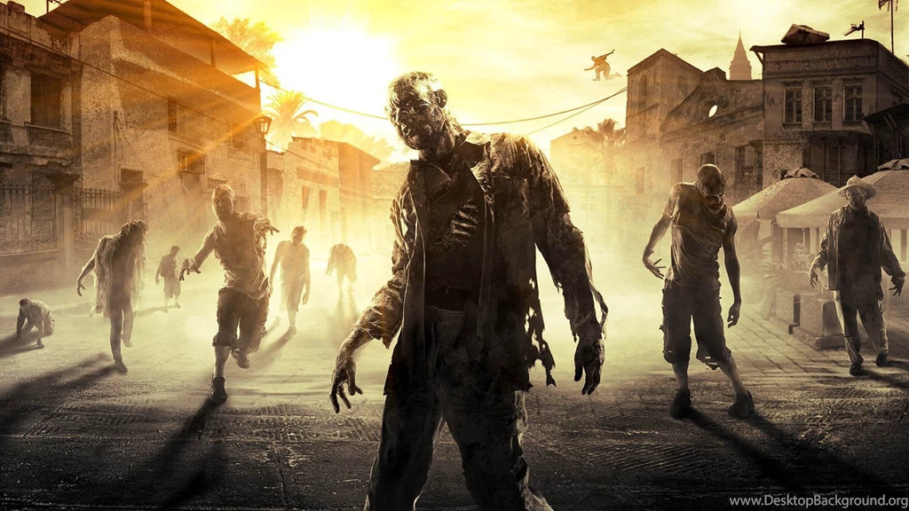 Zombies Invade The Town 1920x1080 Full HD 16/9 Wallpapers ...