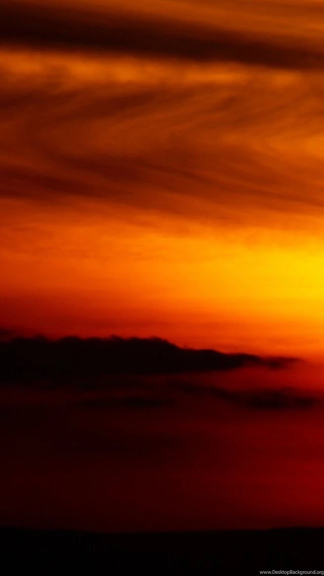 Setting Big Red Sun iPhone 5s Wallpapers Download