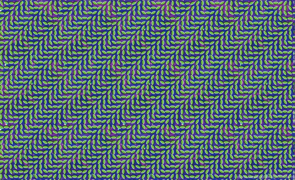 Optical Illusion, Pattern, Abstract, Leaves, Animal Collective ...