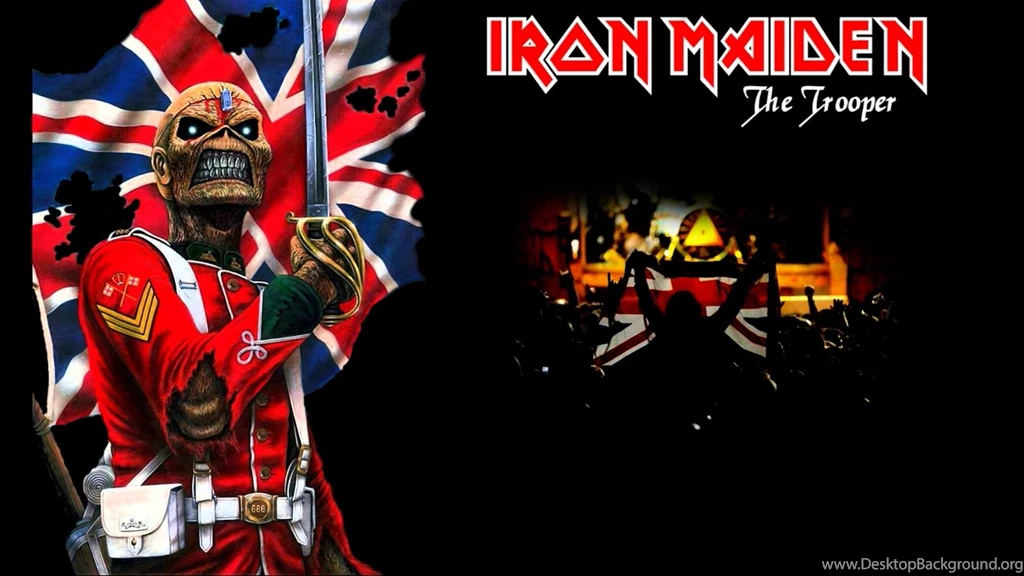 Iron Maiden The Trooper (Karaoke) YouTube
