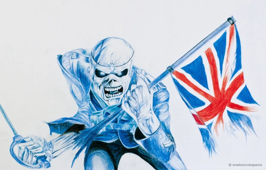 DeviantArt: More Like Iron Maiden The Trooper By Wreakyourvengeance