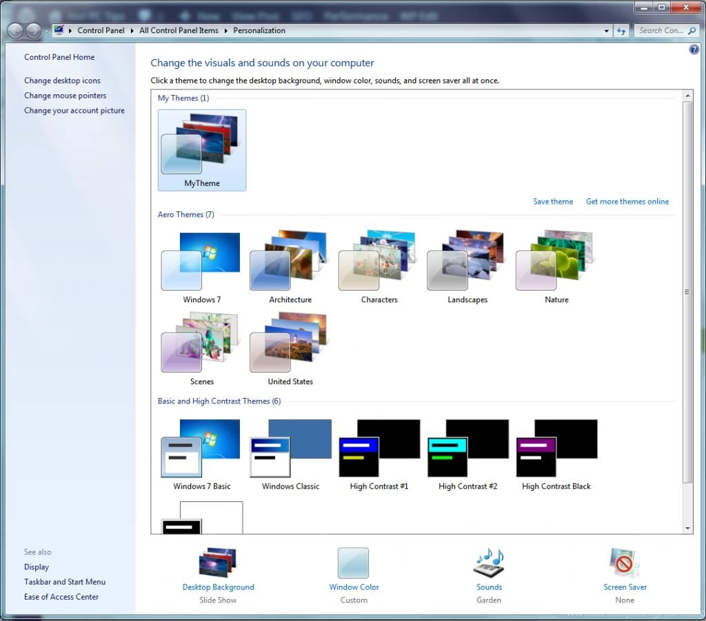 Create Your Own Desktop Wallpapers Slideshow