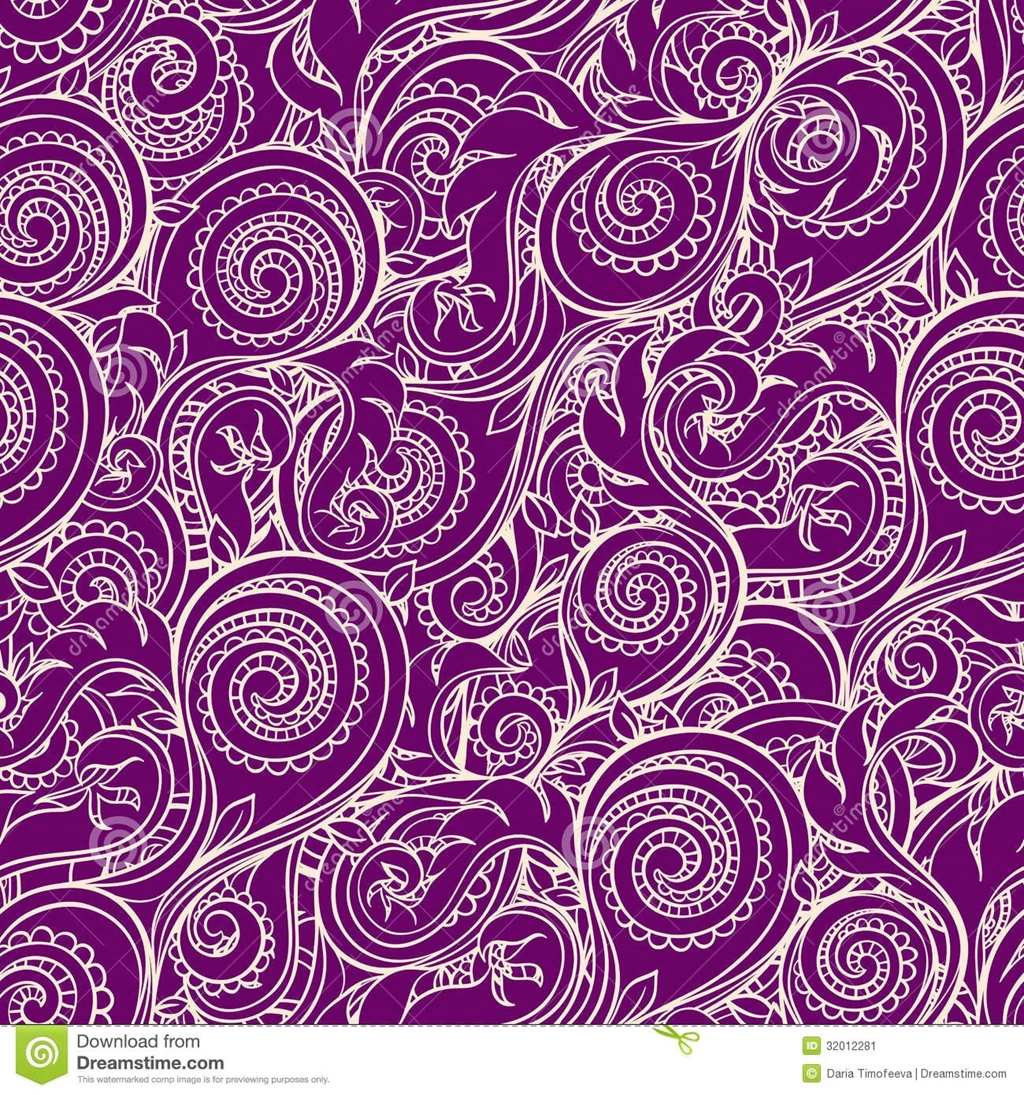 White Backgrounds With Purple Designs