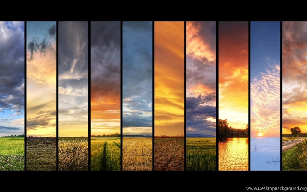 1500x500 Sunset Collage Twitter Header Photo