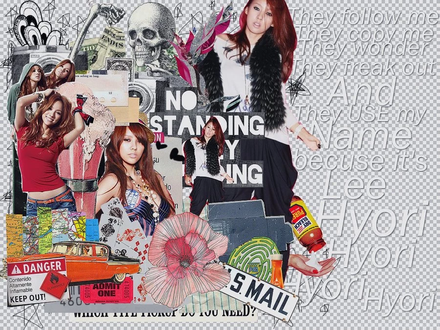 Lee Hyori Collage Wallpapers By Yoora On DeviantArt