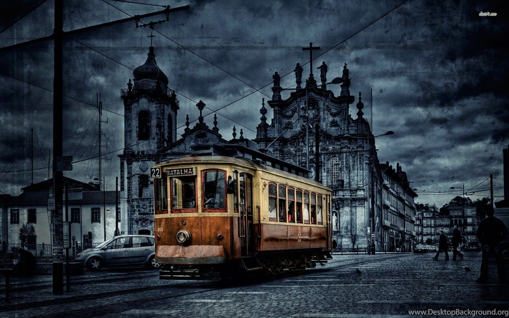 Old Tram In The City Wallpapers World Wallpapers