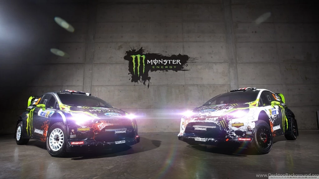 Ken Block Monster Energy Ford Fiesta WRC HD Desktop Wallpapers ...
