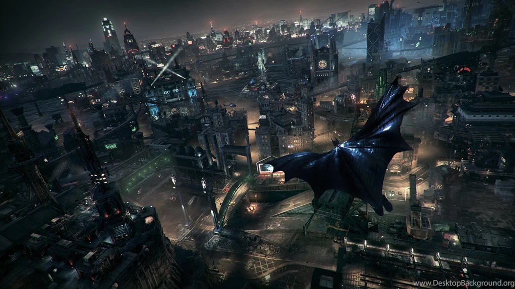 Justpict.com Gotham City Skyline Batman Wallpapers