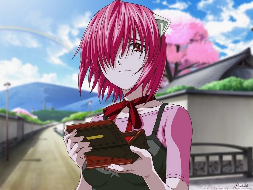 Lucy And The Lilium Box Elfen Lied Wallpapers (1072462) Fanpop