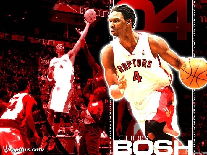 NBA Raptors NO.4 Chris Bosh Pictures 7 Wallcoo.net