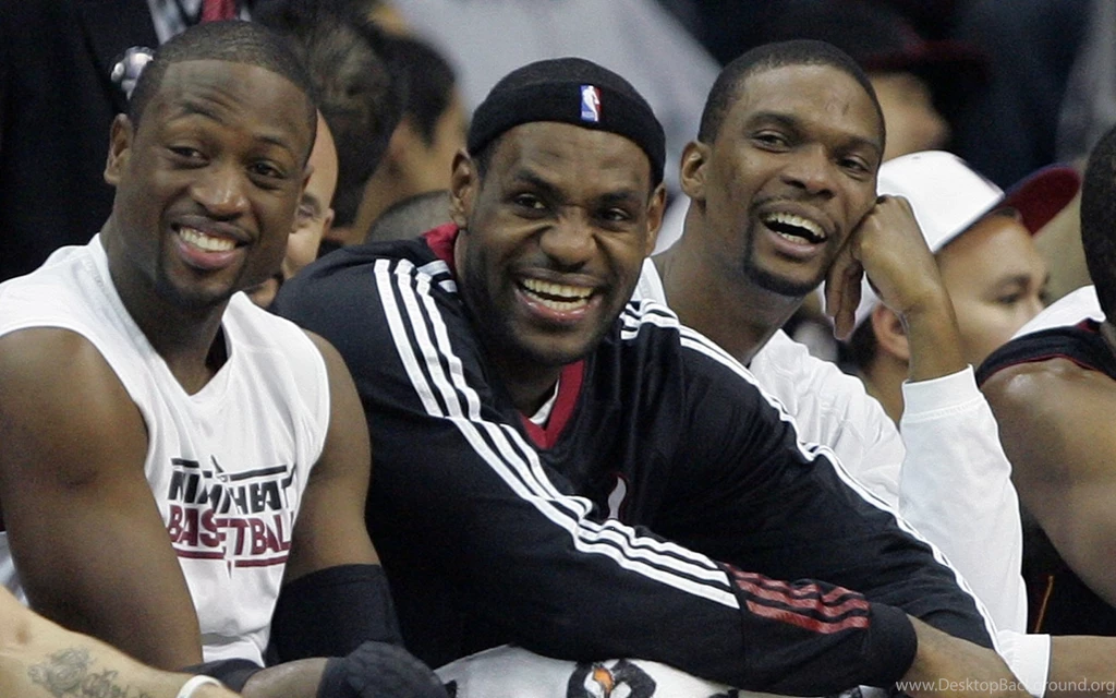 Nba Basketball Lebron James Dwyane Wade Chris Bosh Wallpapers ...
