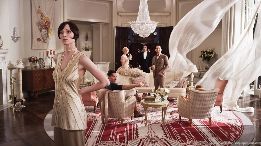 Download 1366x768 The Great Gatsby In A Living Room Wallpapers