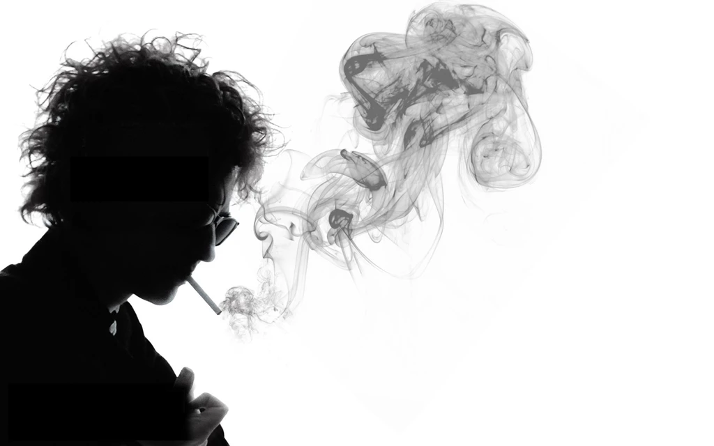 Smoking Bob Dylan Grayscale Musicians Wallpapers