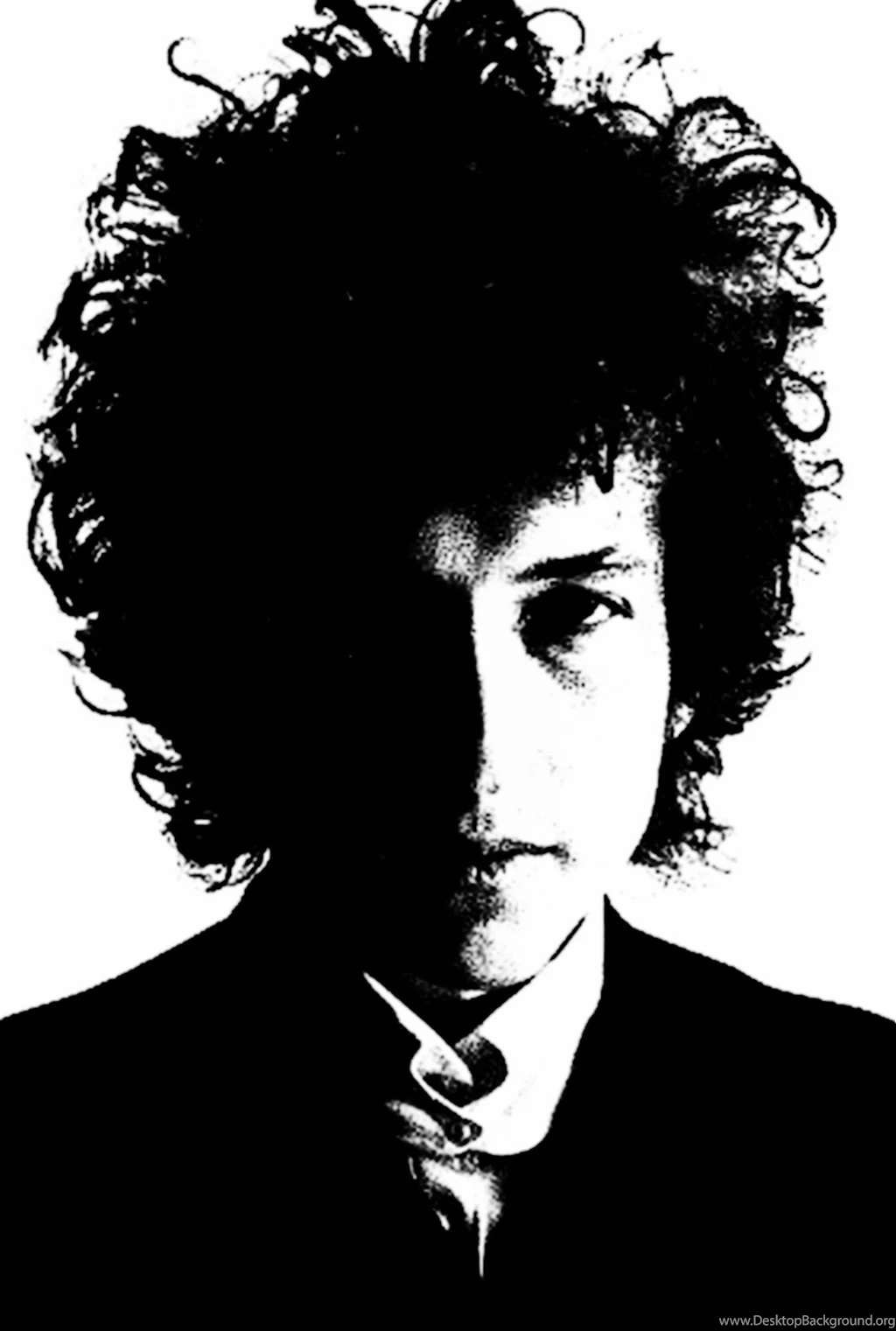 Black White Bob Dylan Portraits