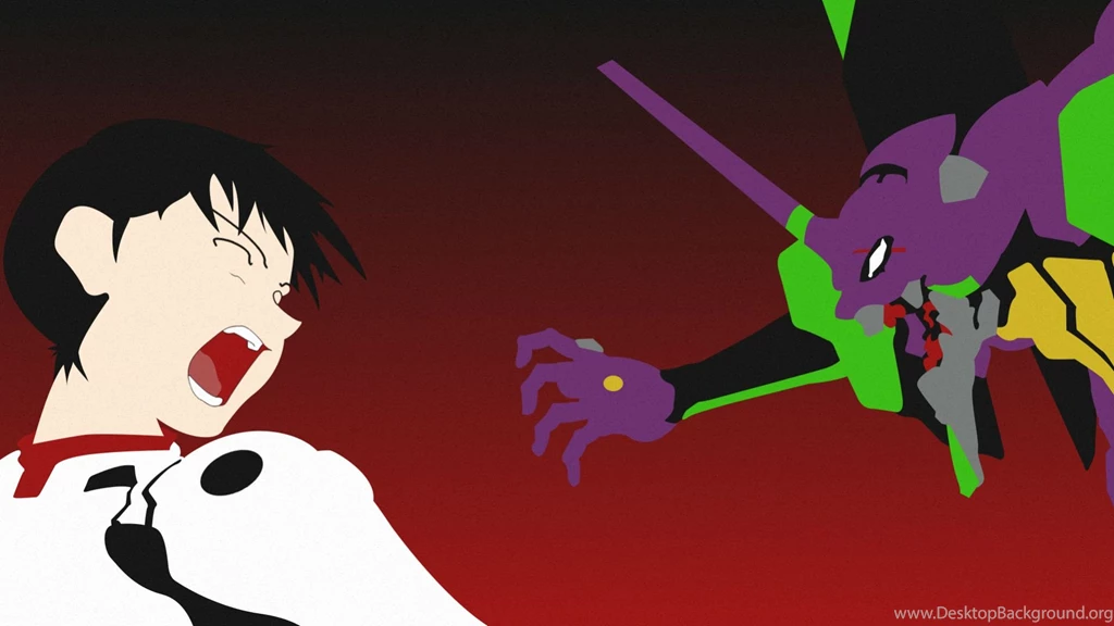 My NGE Wallpaper. Criticism Welcome. : Anime