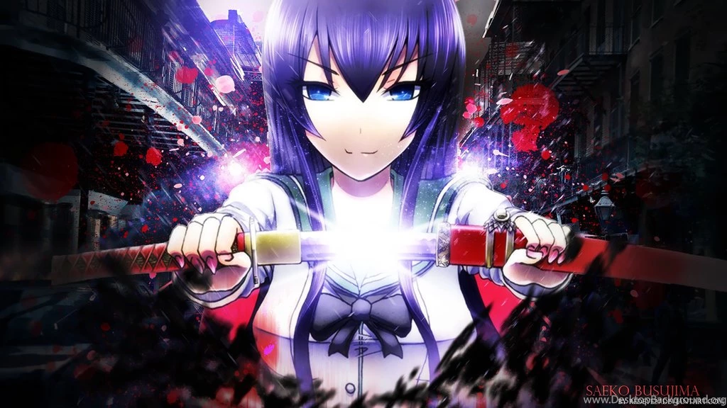 Saeko Busujima Wallpapers By Redeye27 On DeviantArt