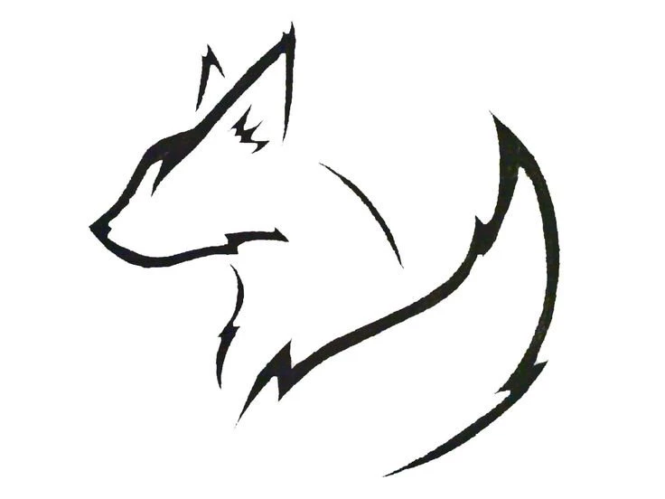 Angel Fox Tattoo Designs
