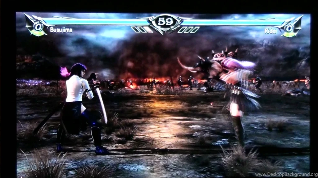 Soul Calibur 5 Edit Saeko Busujima(High School Of The Dead) Vs ...