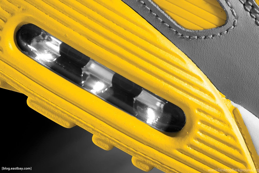 Wallpaper: Nike Air Max 90 Black/Grey Varsity Maize